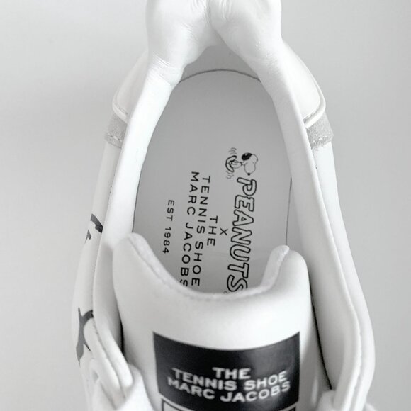 Marc Jacobs x Peanuts - Snoopy "The Tennis Shoe" White/Black Size: 9/39 - Picture 9 of 11
